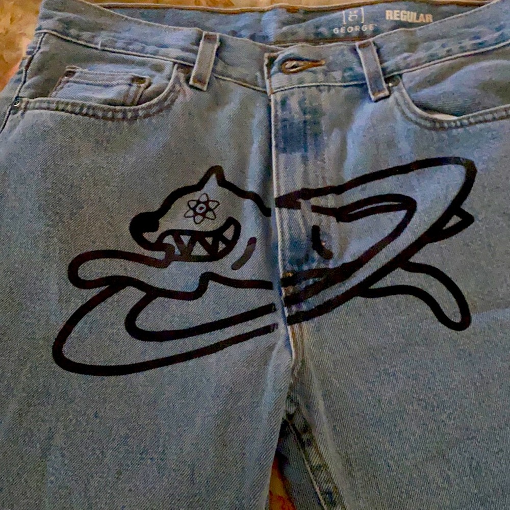 New ice cream dog jeans 31-30